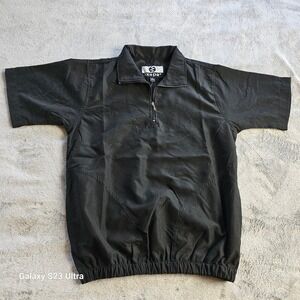 Ixspa, women's  golf shirt, black bilateral pockets, weatherproof and breathable